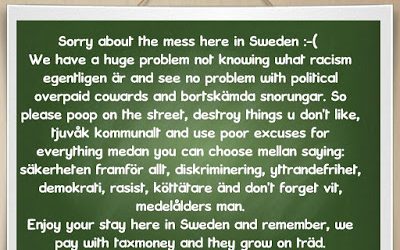 Welcome to Sweden