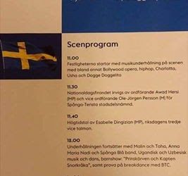 Det ska tydligen firas nationaldag