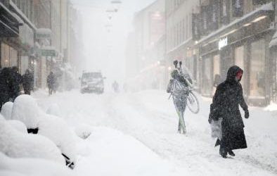 Nämen, det kom snö igen!