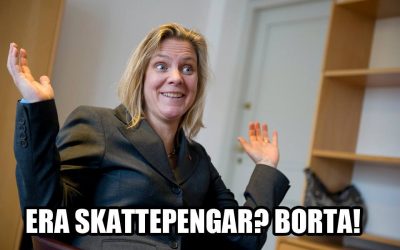 Älskade skattehöjningar